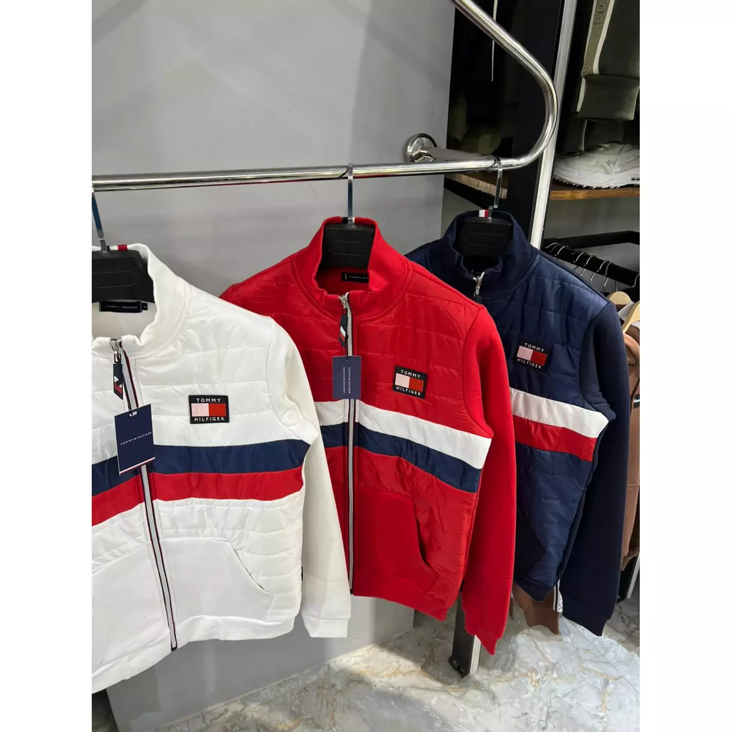 TOMMY HILFIGER JACKET ( waterproof - cotton ) 8