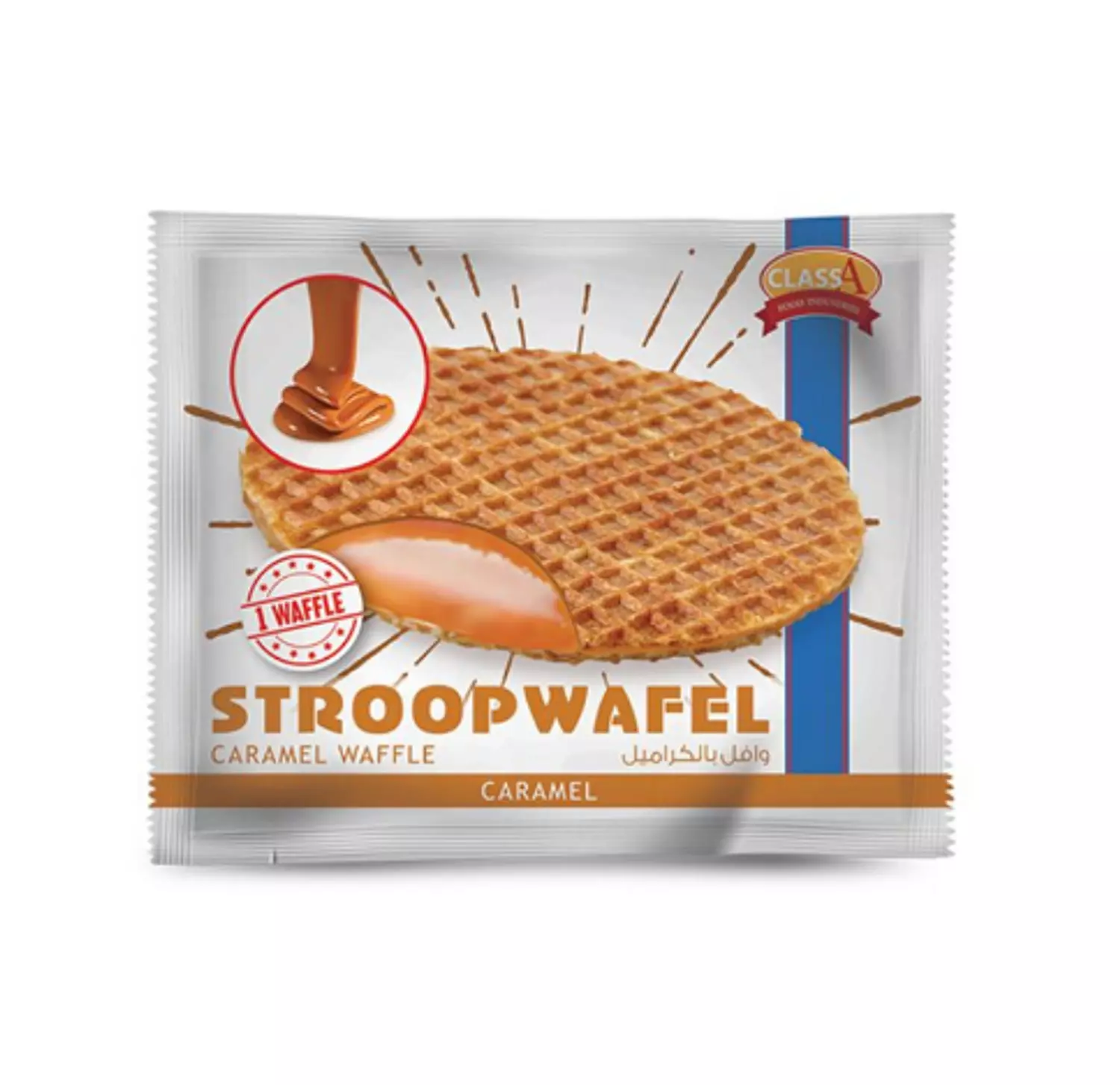 Class A Caramel Stroop Waffle - 30 gm hover image