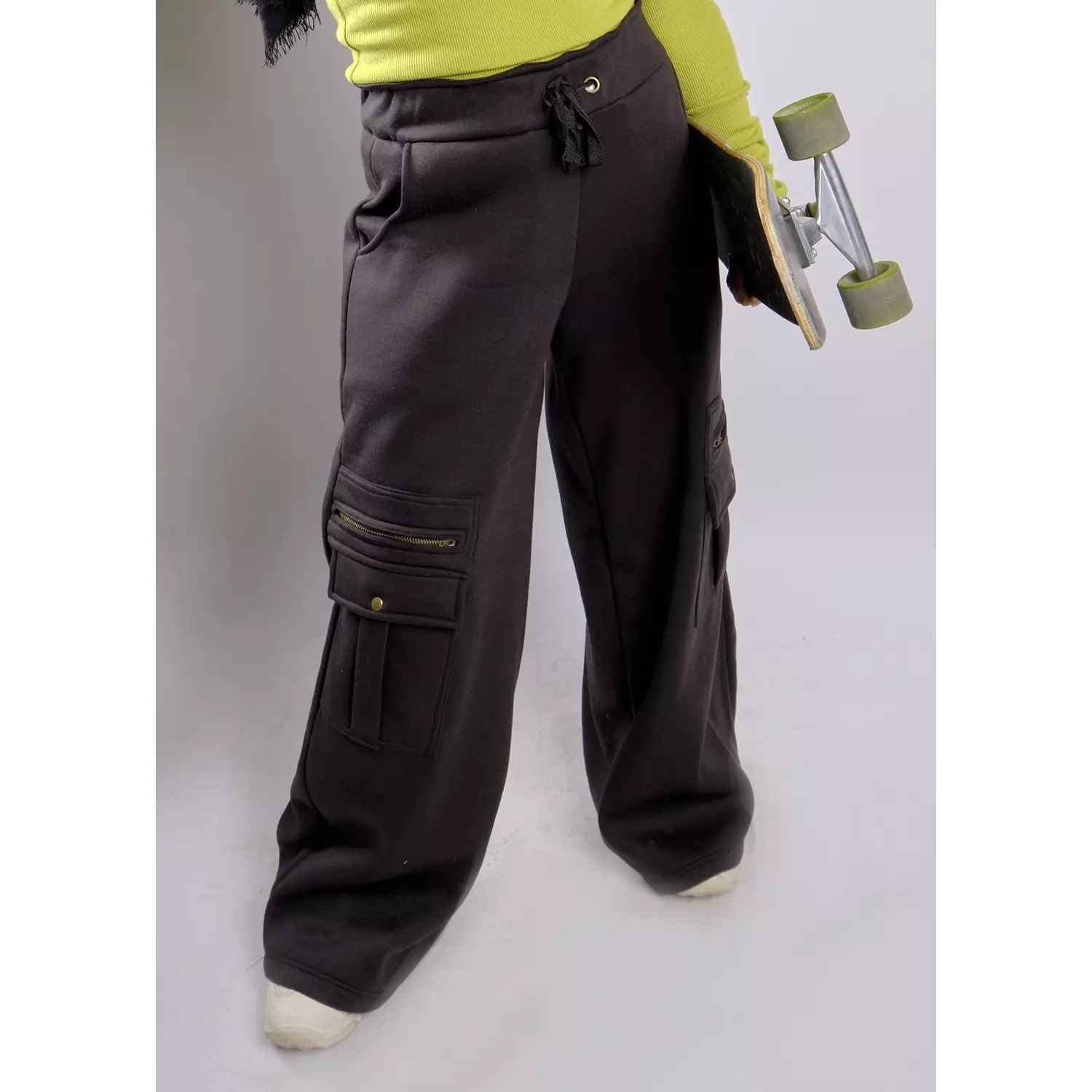 wide comfy cargo pants  6