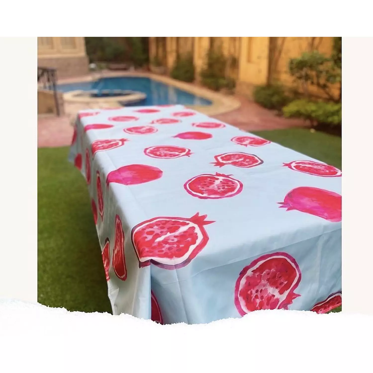 Pomegranate Pattern Tablecover (by order) 1