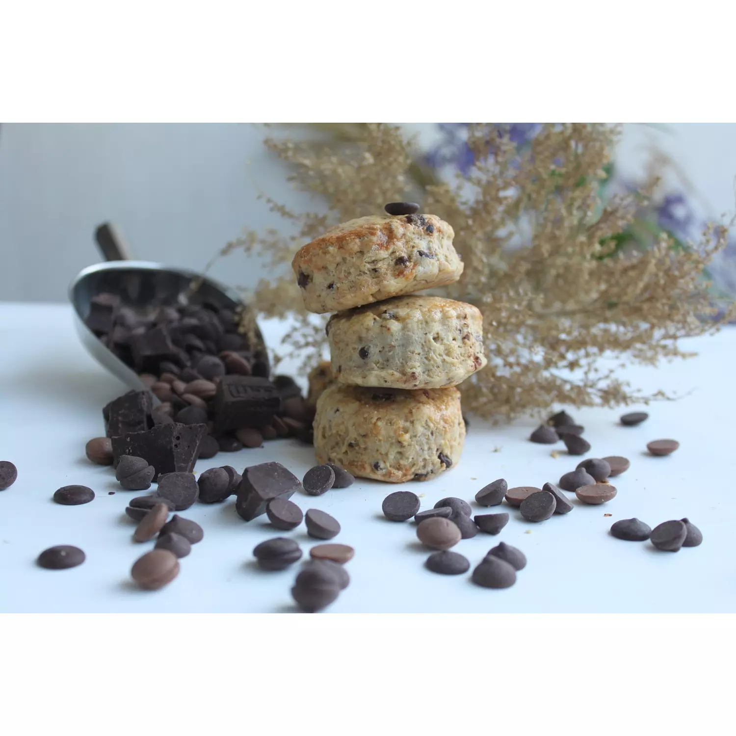 Chocolate Chip Tea Scones 6