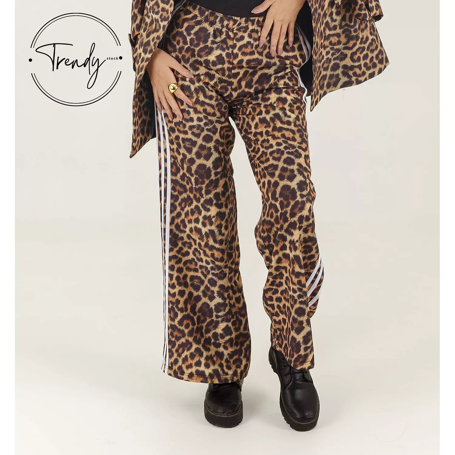 Leopard Print Pants 1