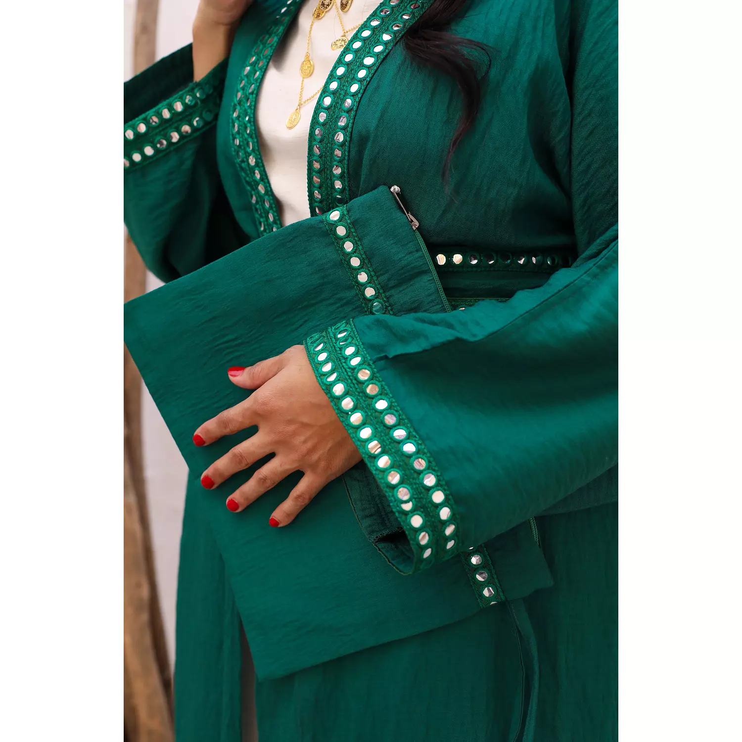 Indian Kaftans in Green 2