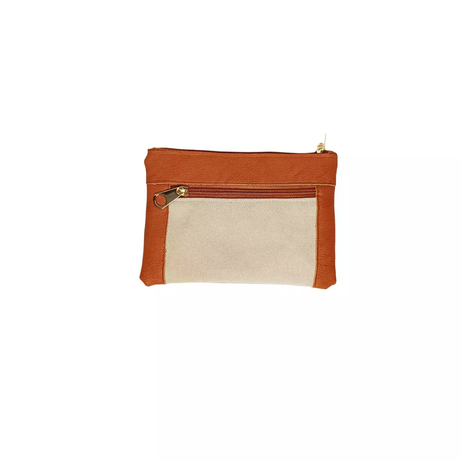 Camel leather with Simon bow embroidery (B.33-3) 1