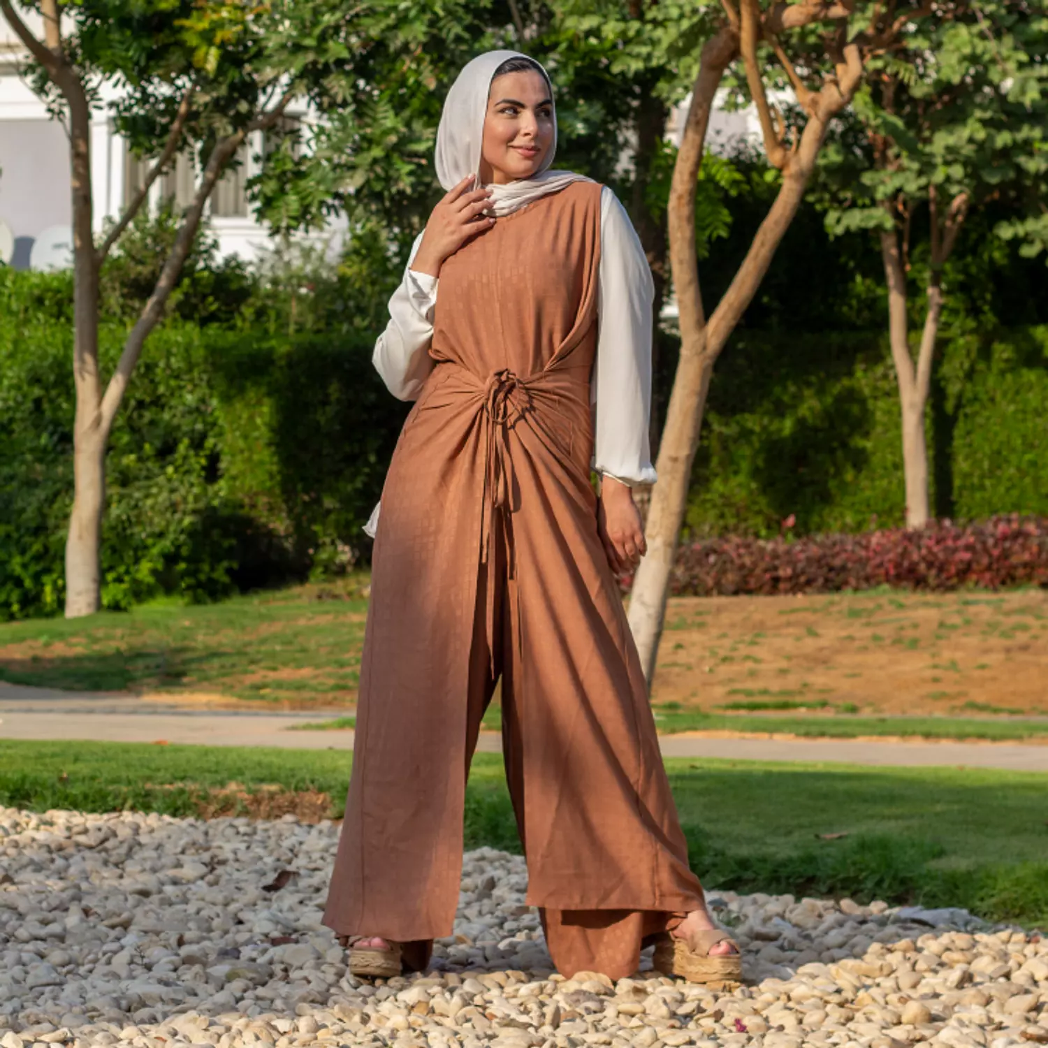 Brown Jumpsuit  hover image
