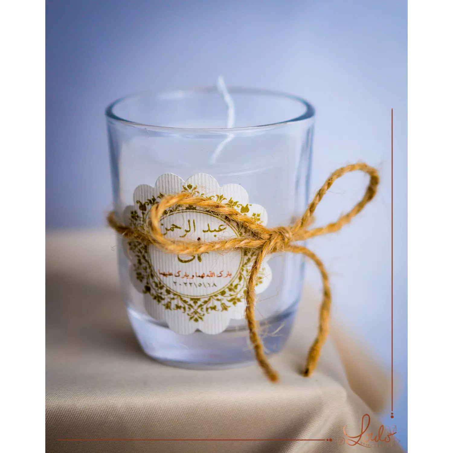 Baby Shower (Giveaways) Candle Glass Cups  1