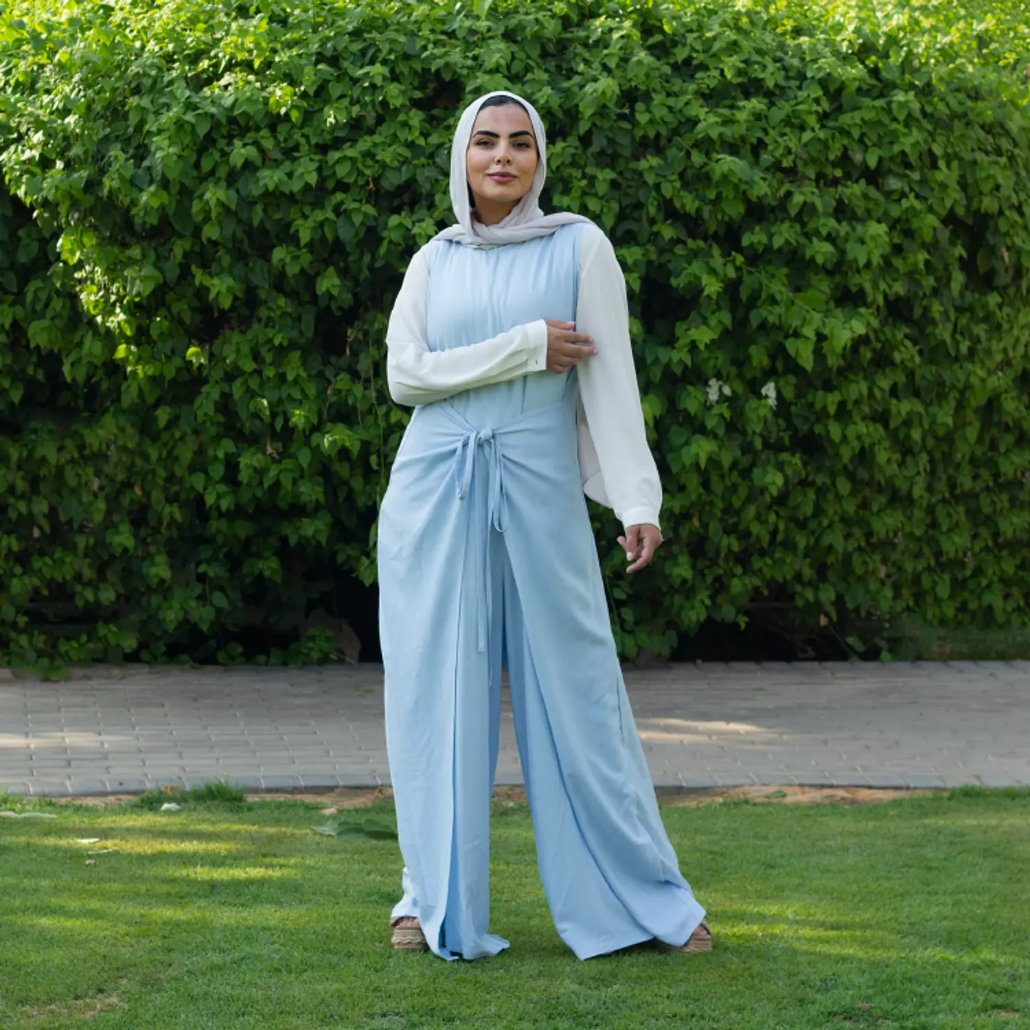 Baby blue Jumpsuit  hover image