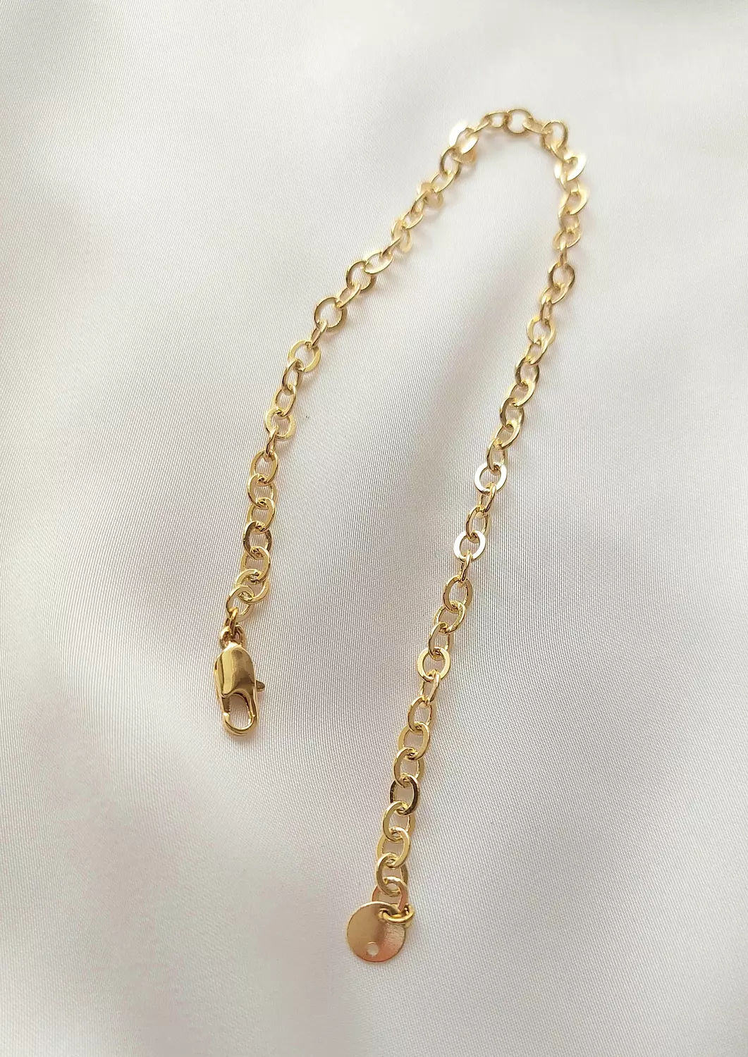 Chinese gold Necklace Extension hover image