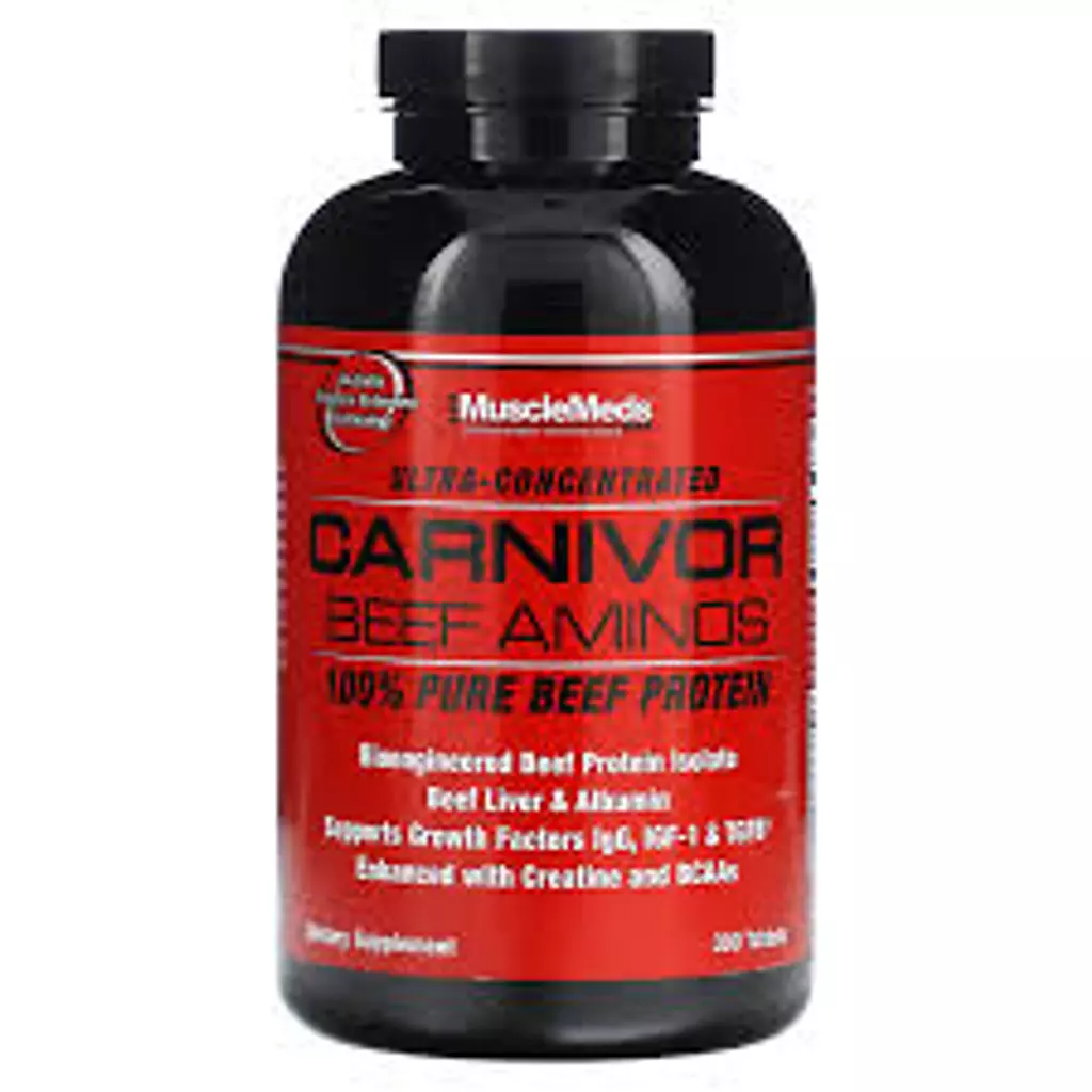 Muscle Meds Carnivor Beef Aminos 300 Tablets