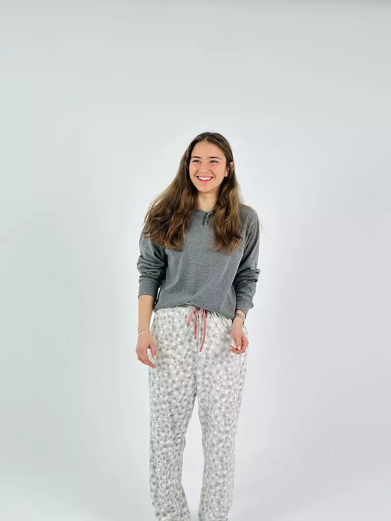 Ivory-Stars Pants