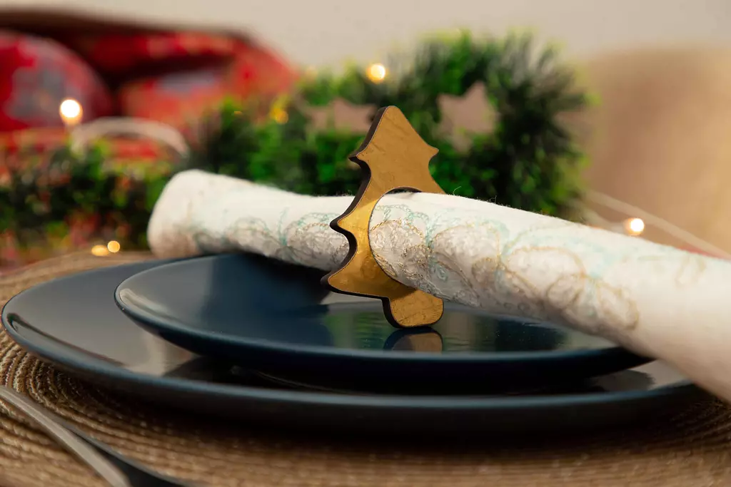 Christmas Tree Napkin Rings 