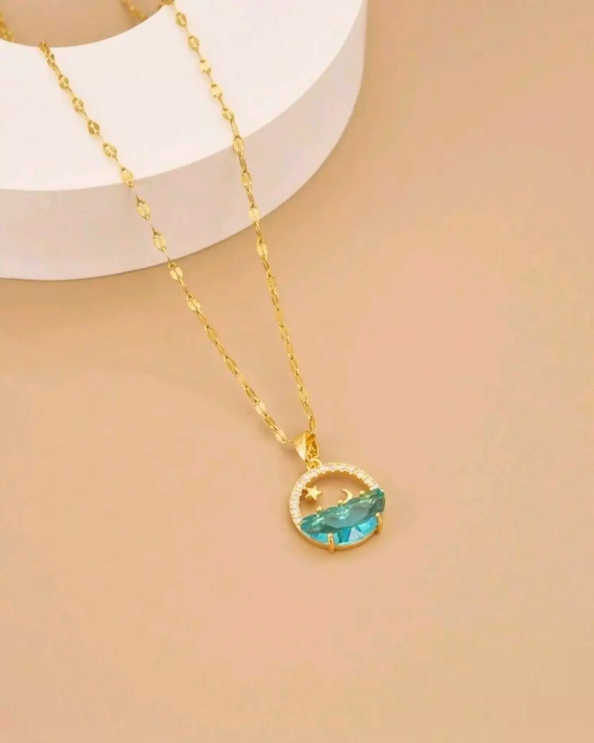 Blue Sea Necklace hover image