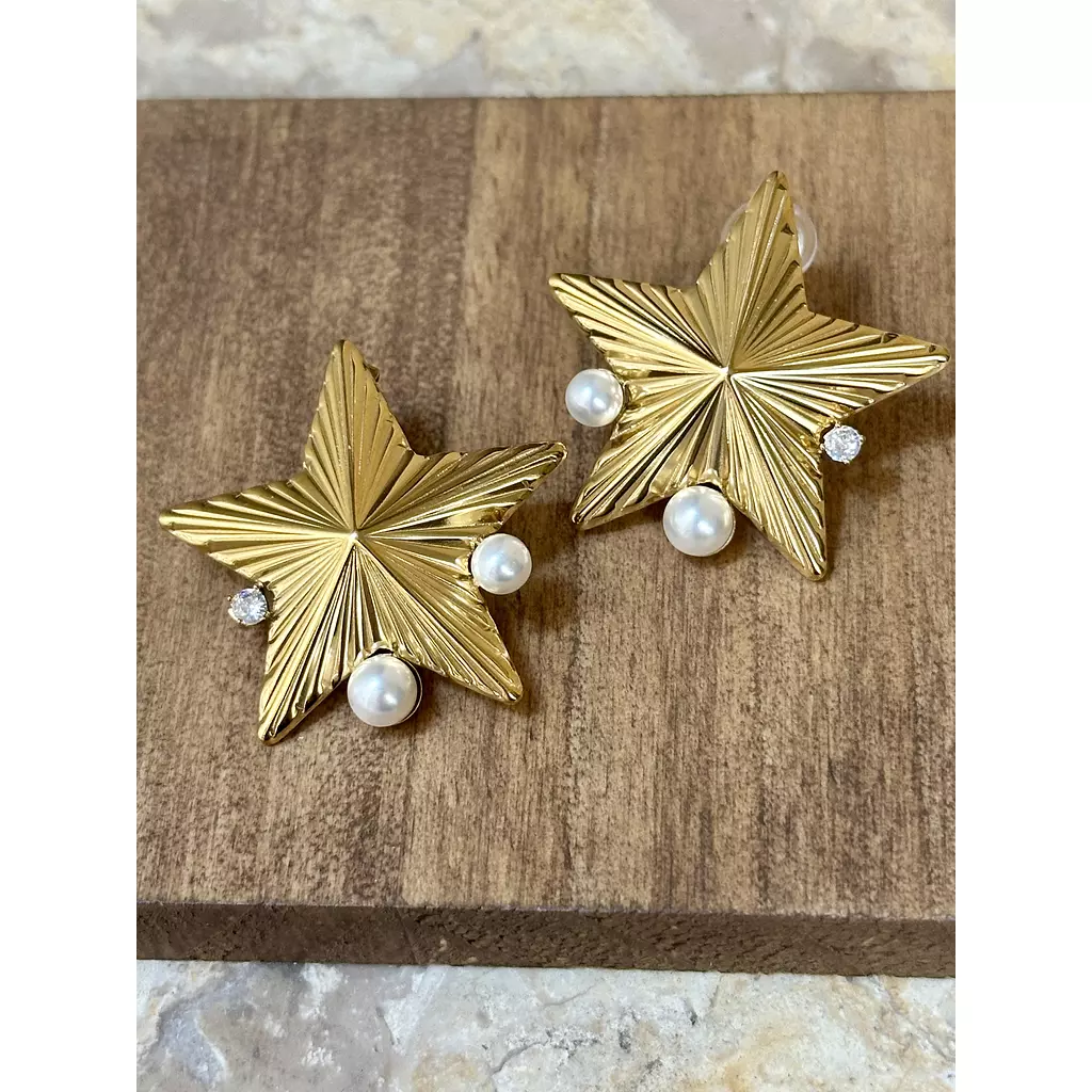 Statement Star Earrings 