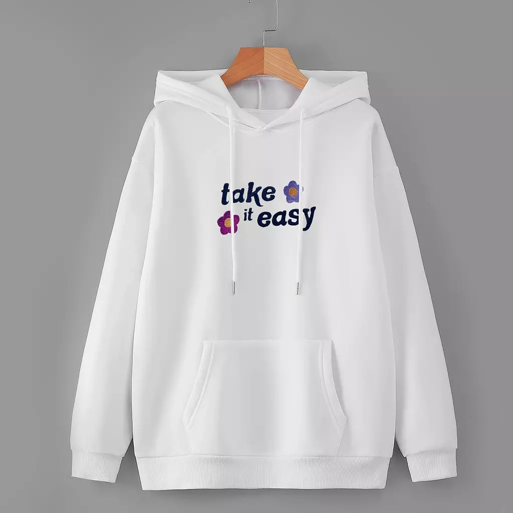 Ho Holland - Women Hoodie - White ( Take it east ) 