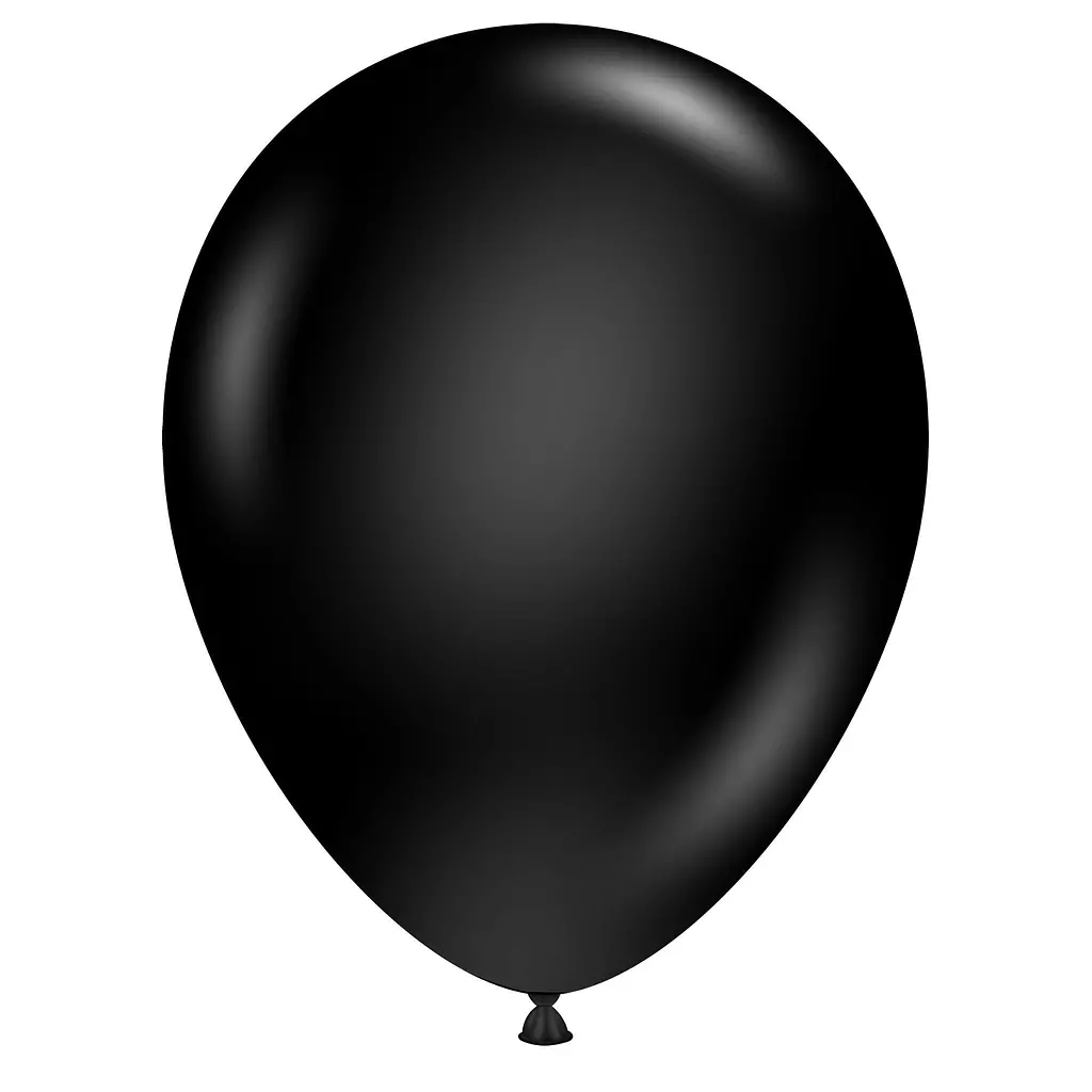 Black Latex balloon(pack of 10) 