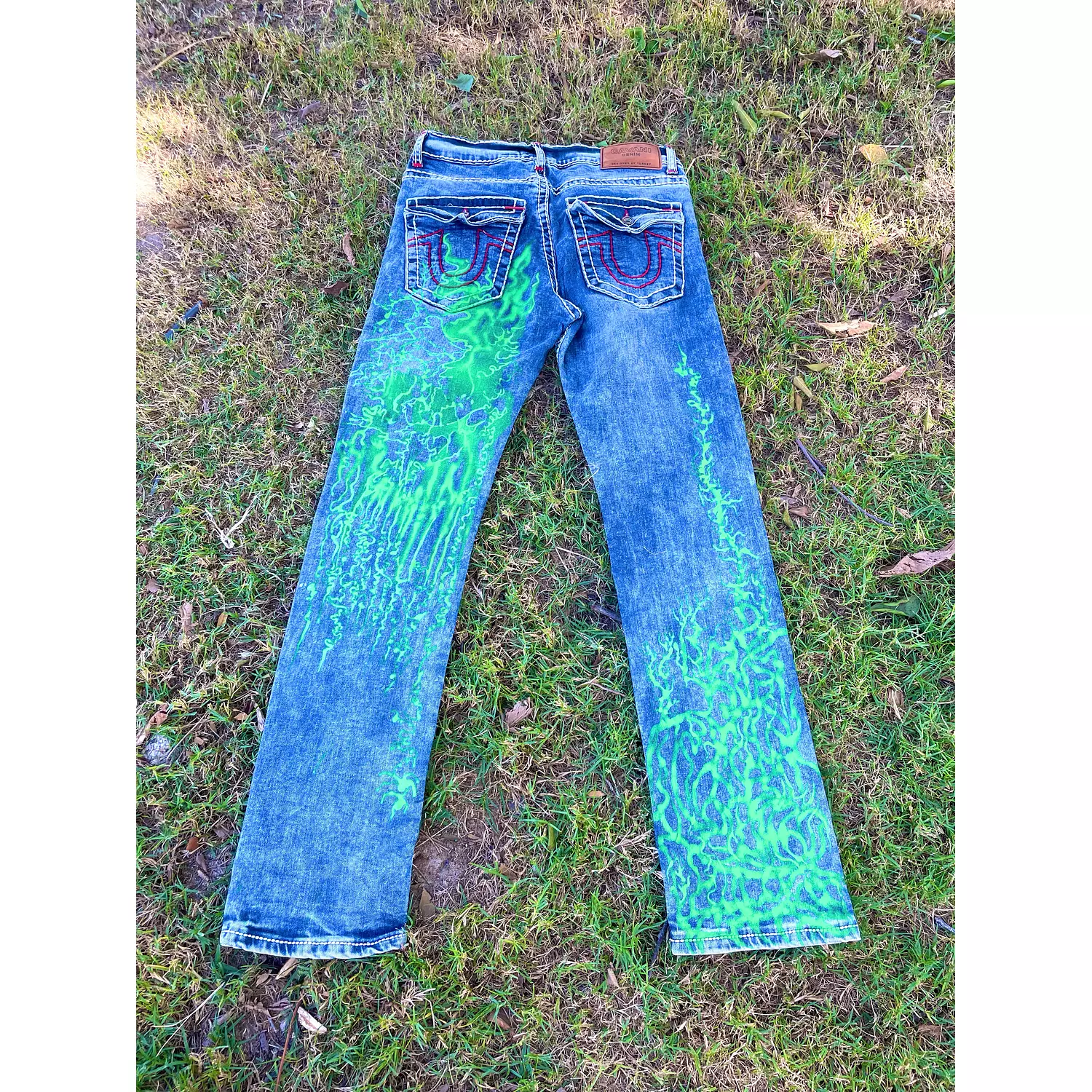 Snake’s eye”  unisex pants “ 2