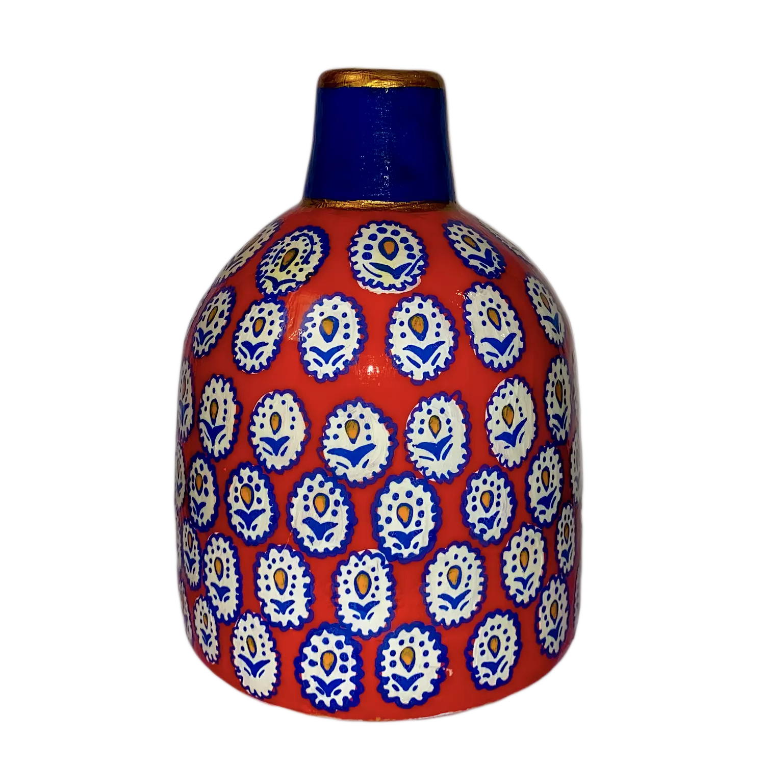 Cylindrical Narrow Neck Vase hover image