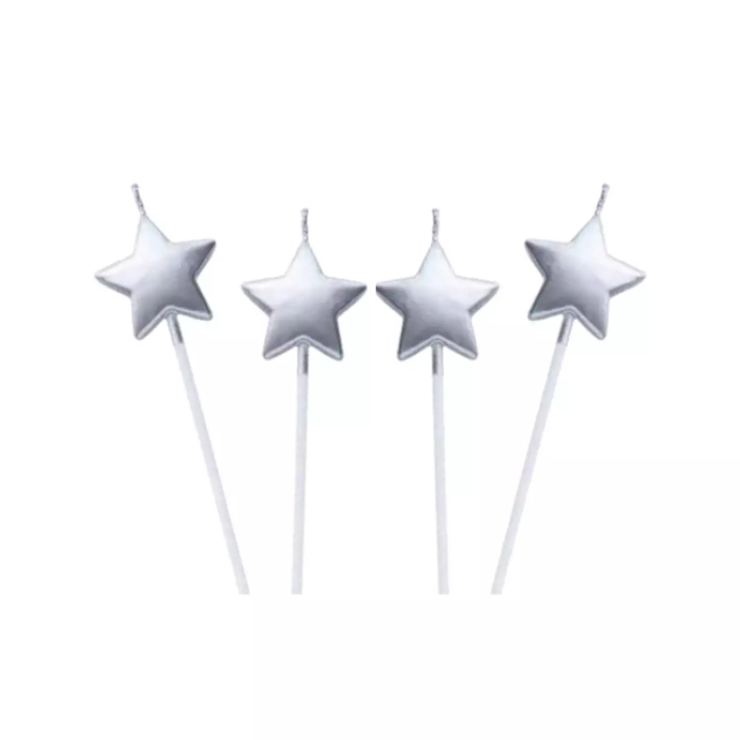 Silver Star Candle Set hover image