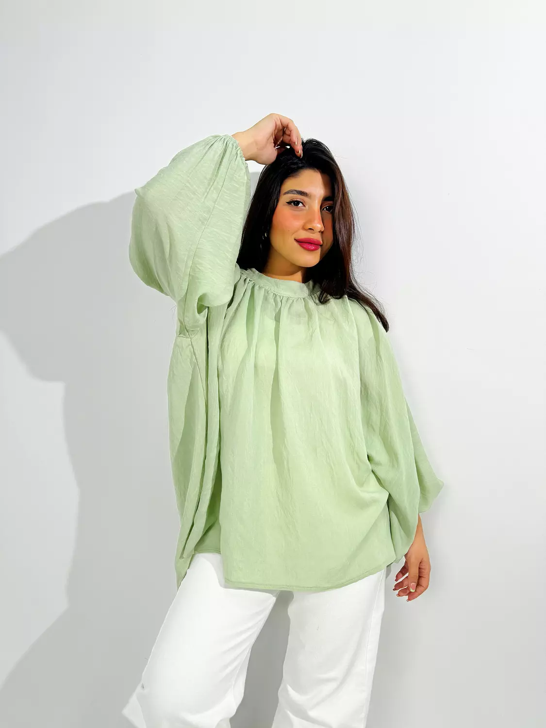 Puffy Sleeves Blouse 8