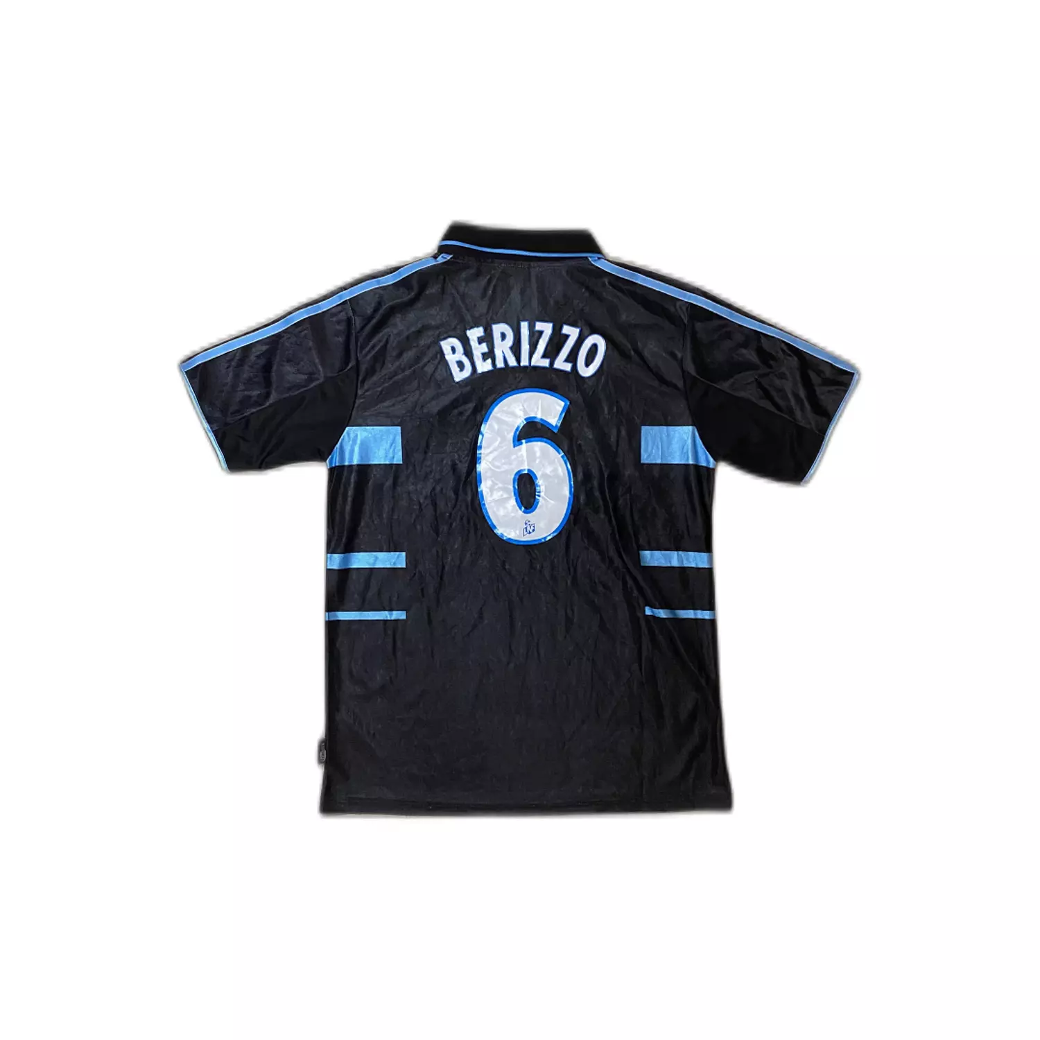 Olympique Marseille 1999/00 Third Kit (L) Berrizo #6 1