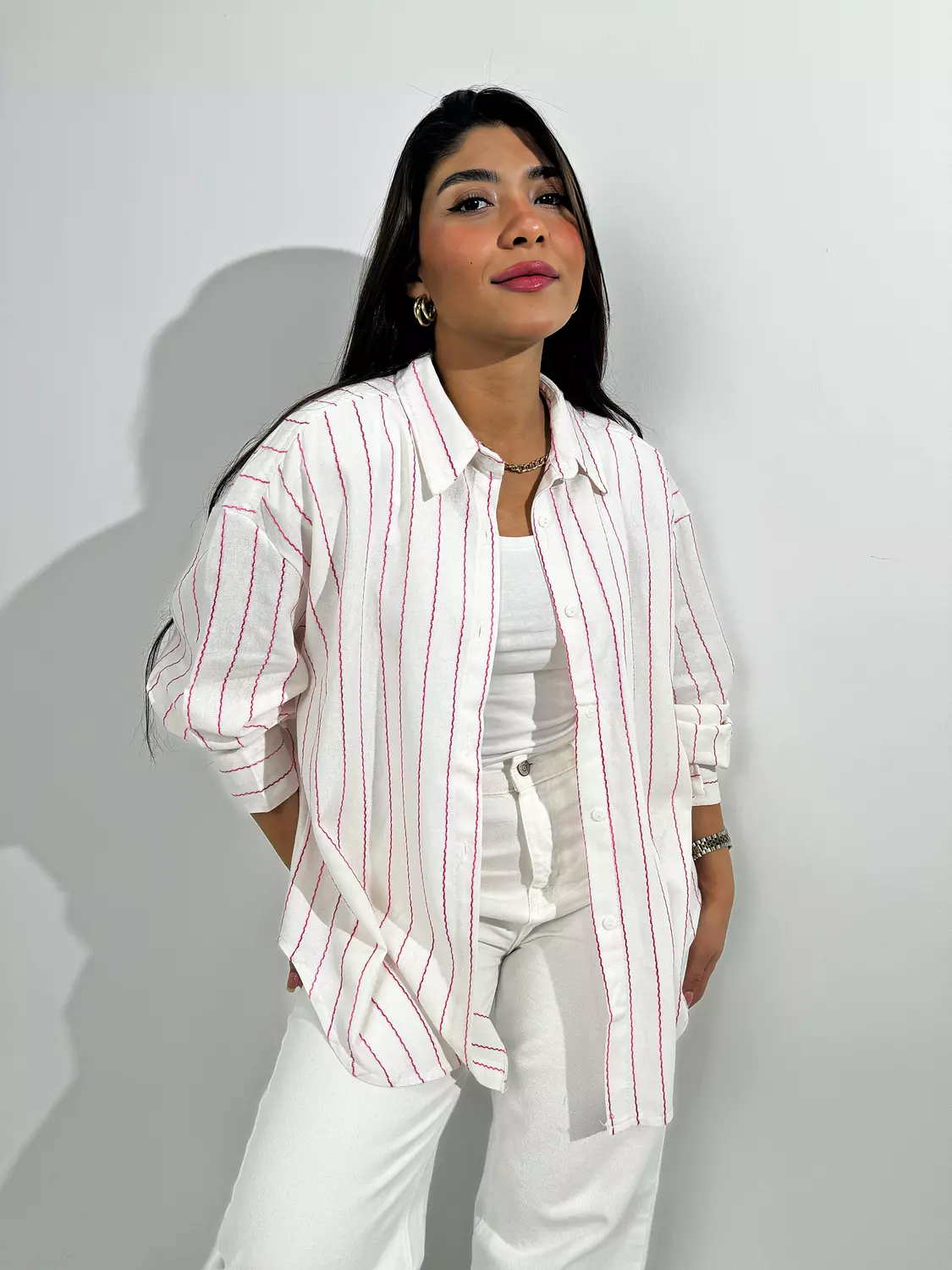 Striped Linen Shirt 3