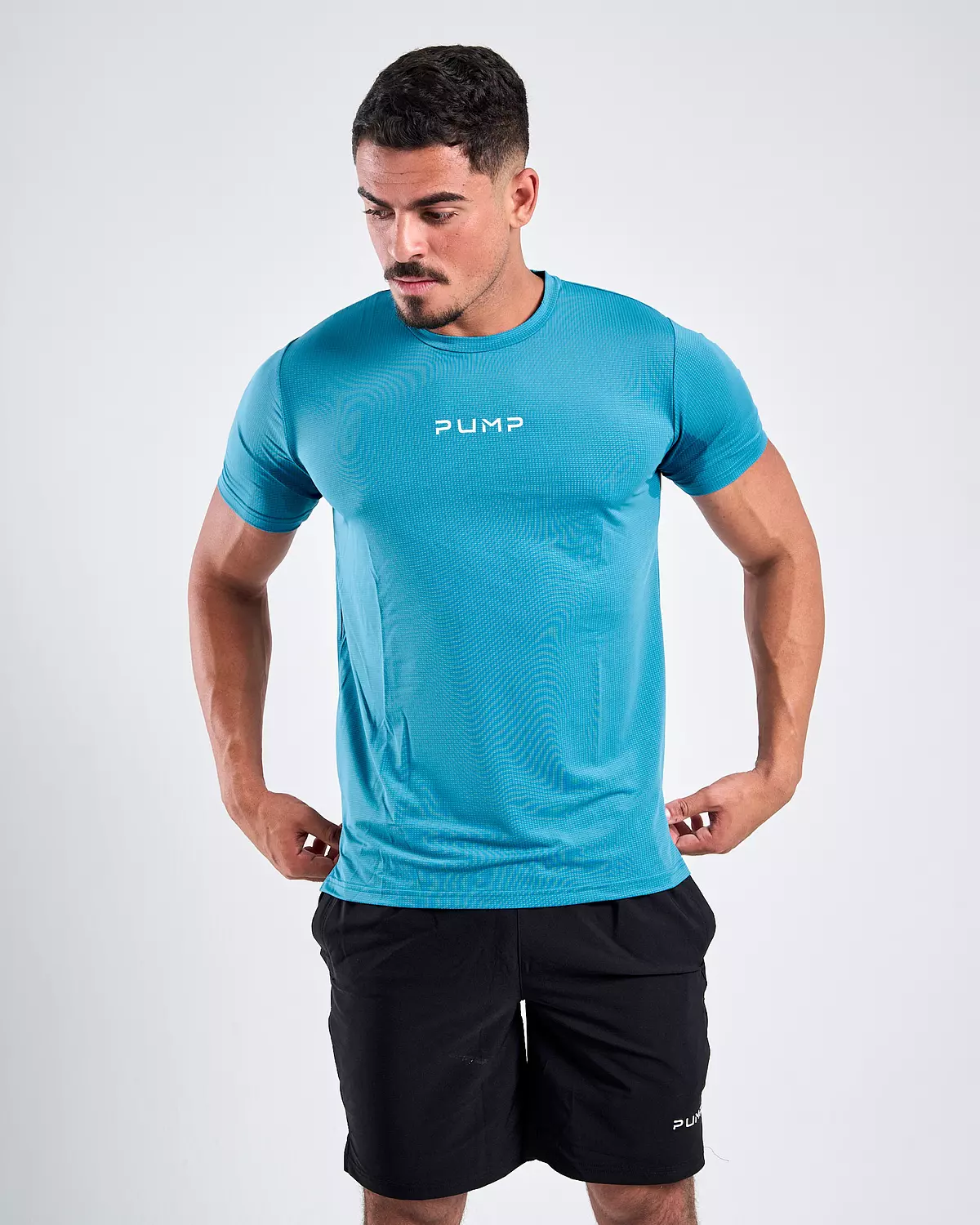 MEN'S CORE TECH T-SHIRT - Azure Blue 6