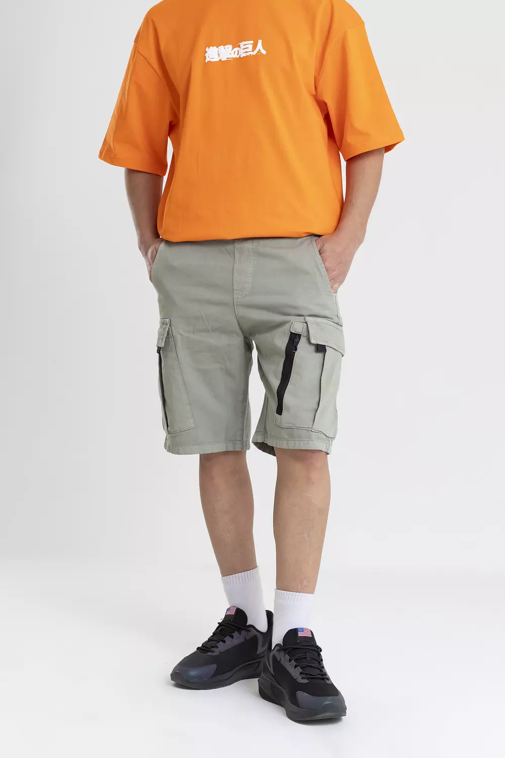 CARGO GABARDINE SHORT 3