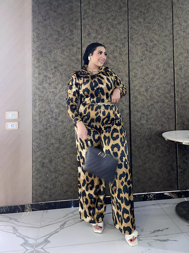 Cheetah jumpsuit 