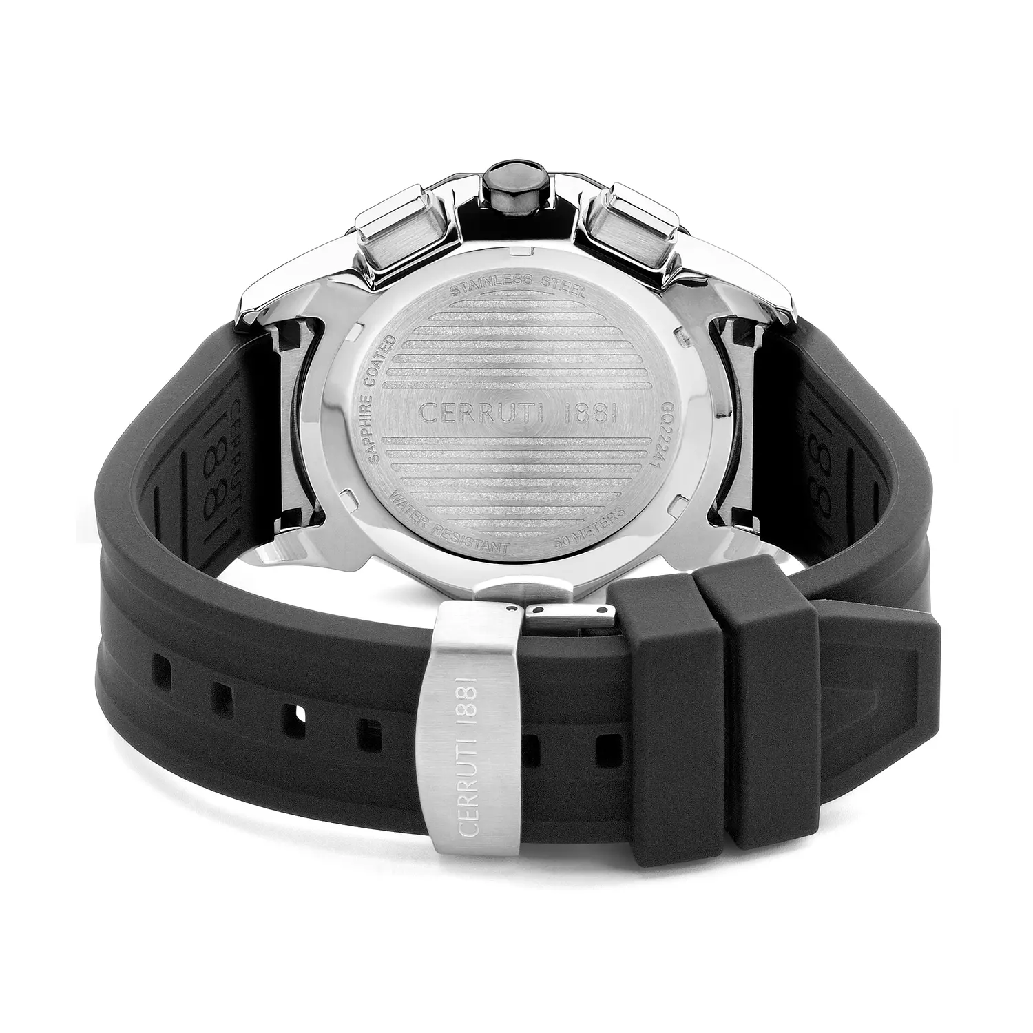 Cerruti 1881 Molveno Watch For Men With Silicone Strap - 45 MM 2