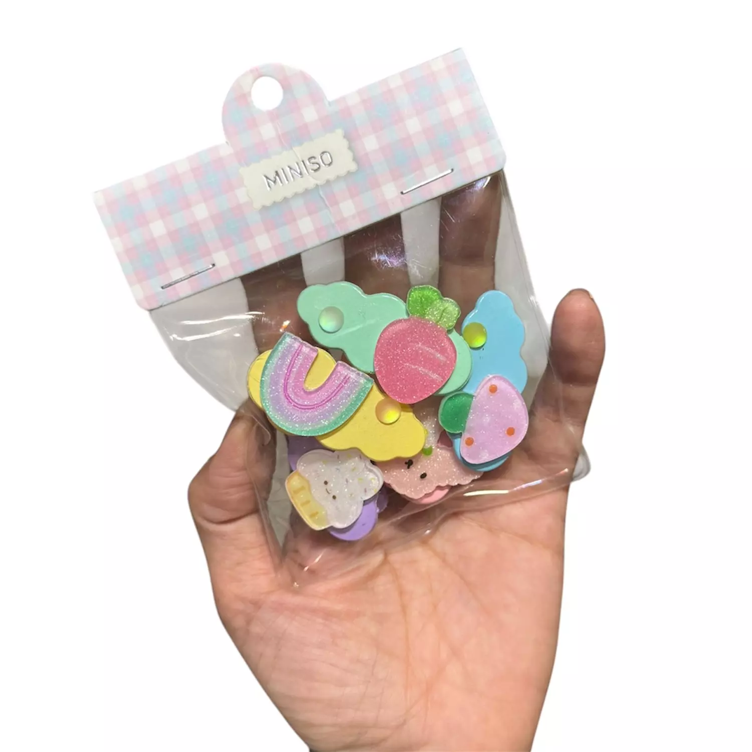 Miniso 5 Pc Kids Hair Clips Set hover image