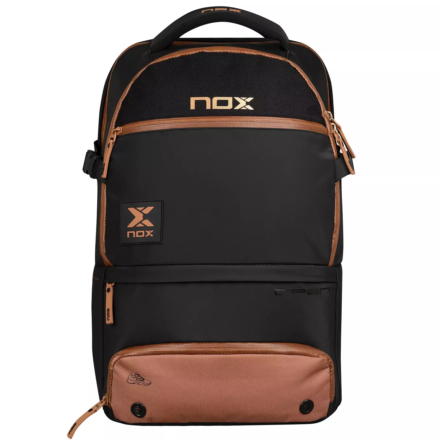 Nox Luxury Open Series Backpack 2025 - Black/Brown-2nd-img