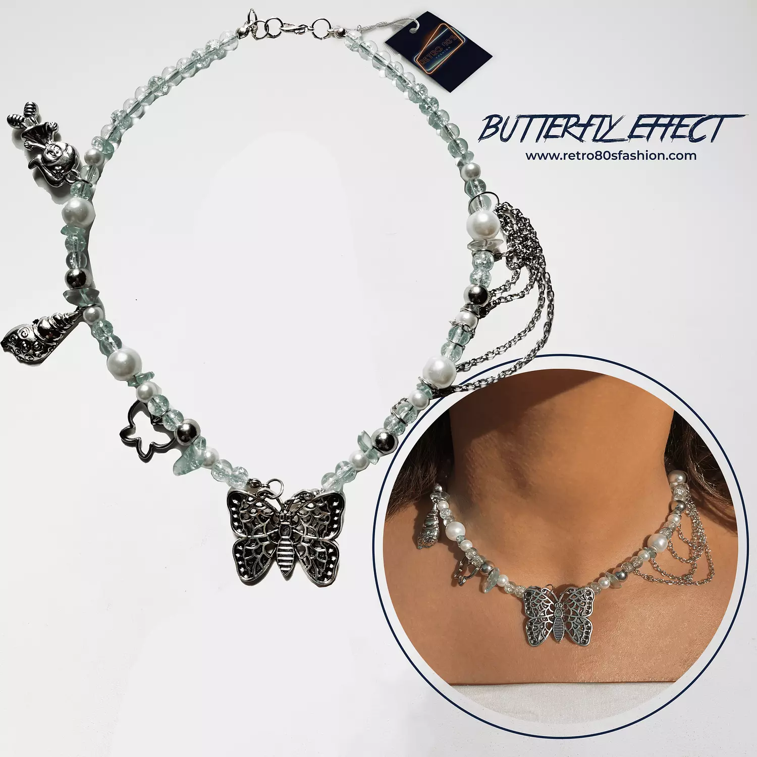 Butterfly effect necklace  hover image