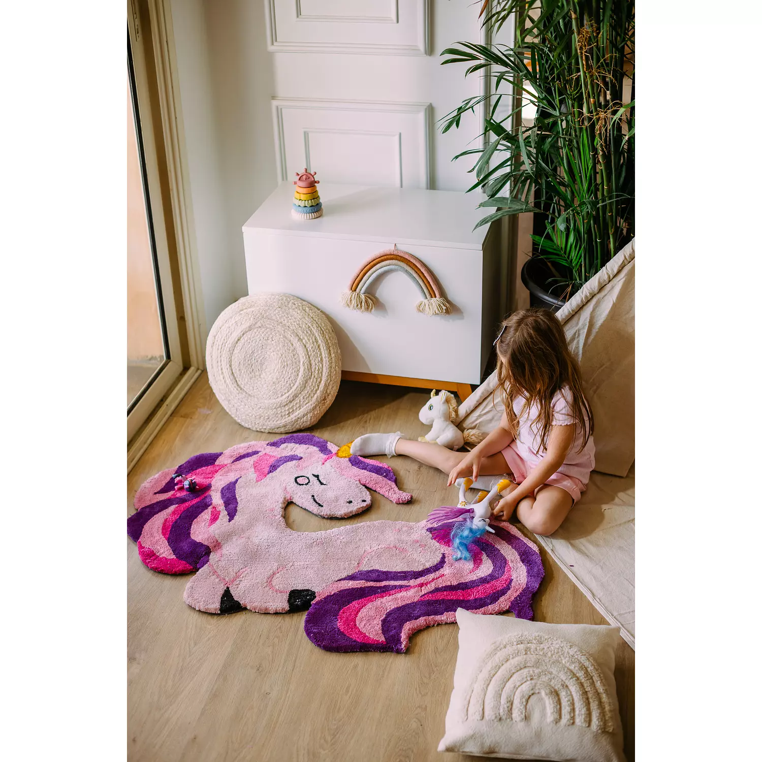 Unicorn tufted Rug  1