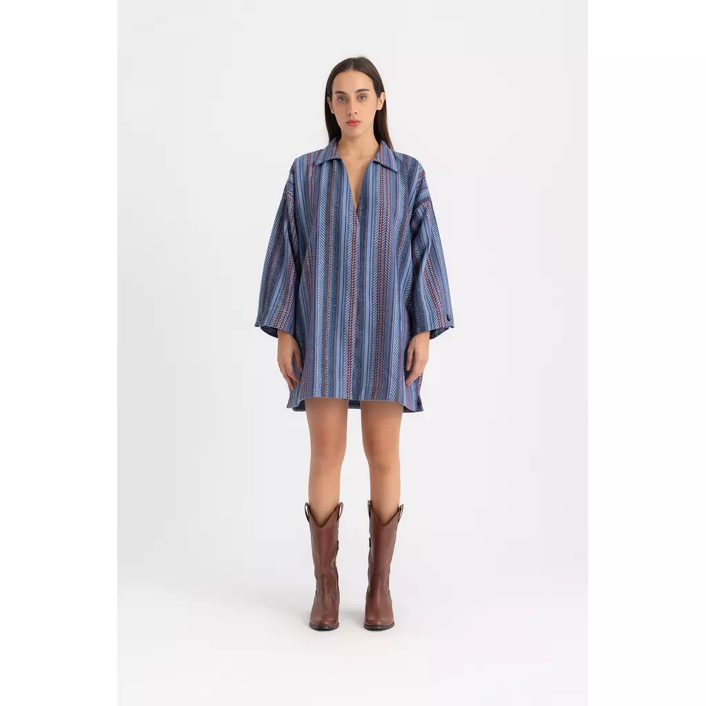 The Pola mini shirt dress - boho