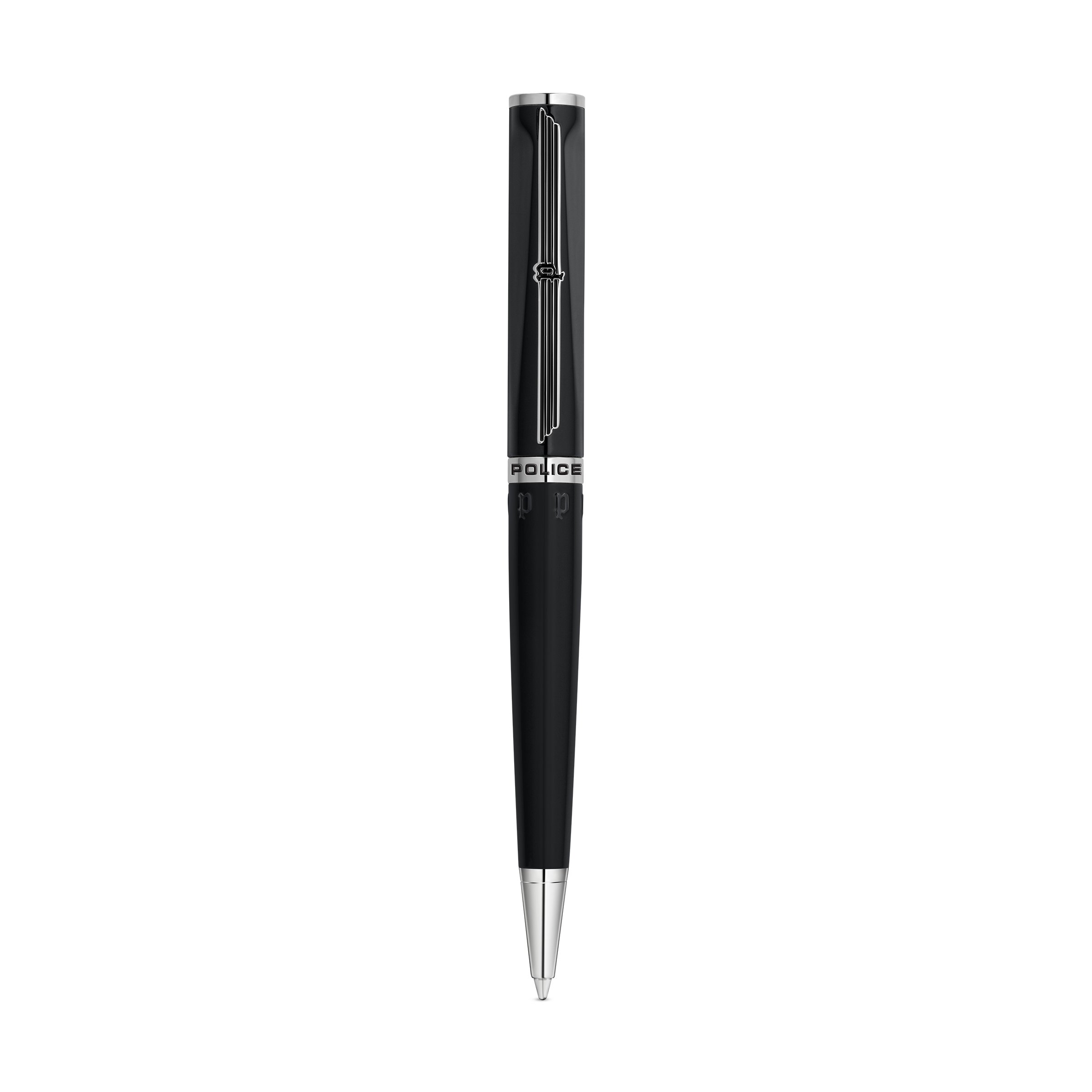 Police Pen Black with Silver Tip PERGR0001101