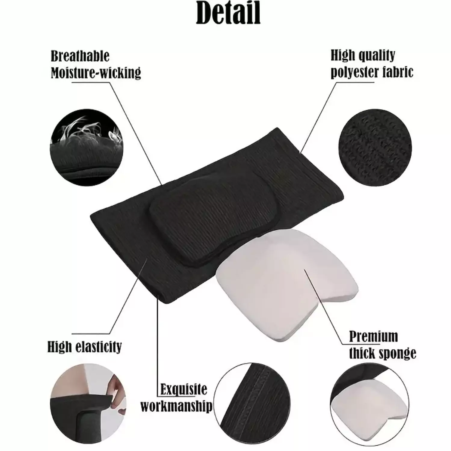 Knee Pads Black | Pair 2