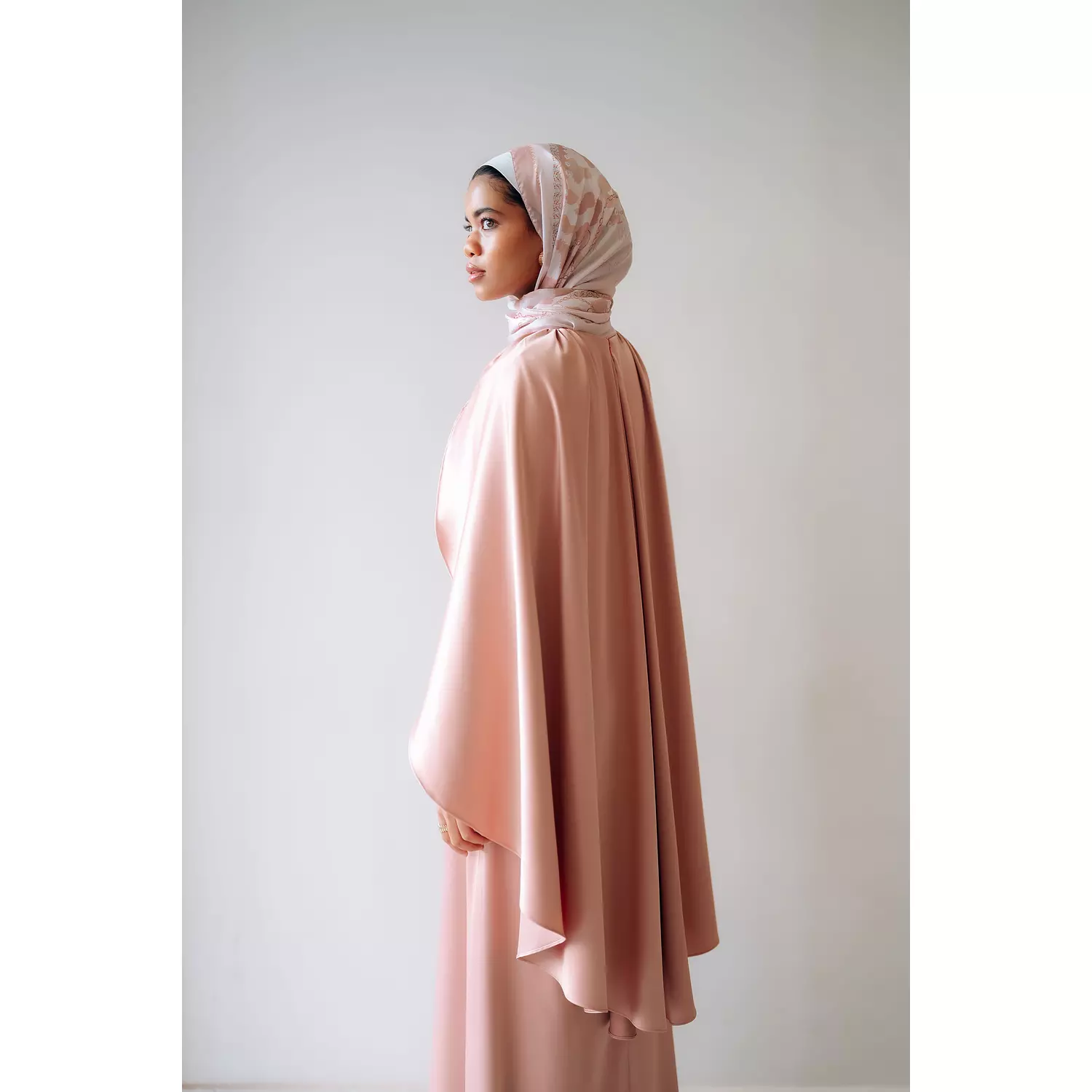 Cap Satin Dress  6