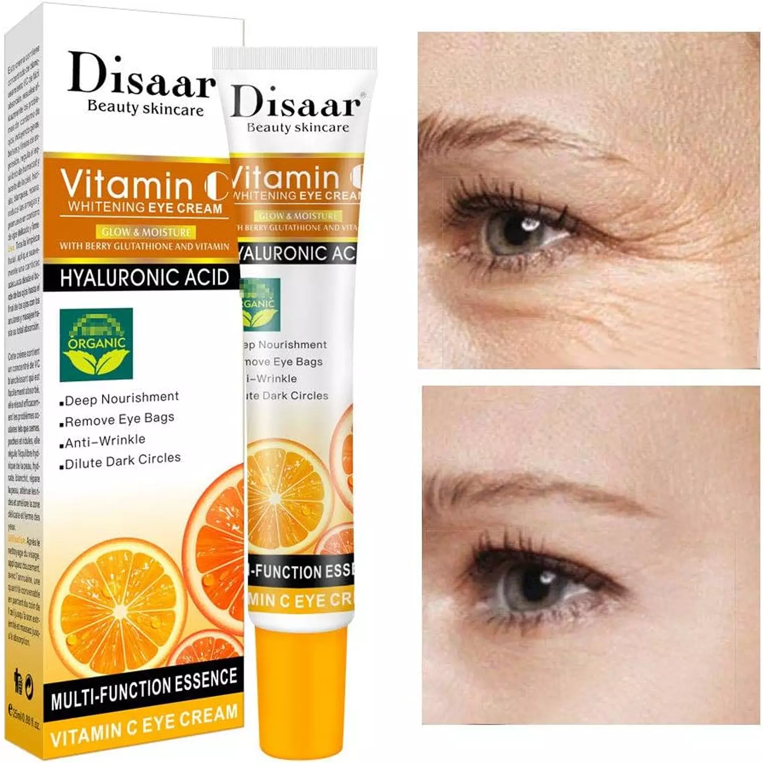 Disaar Vitamin C Whitening Eye Cream  1