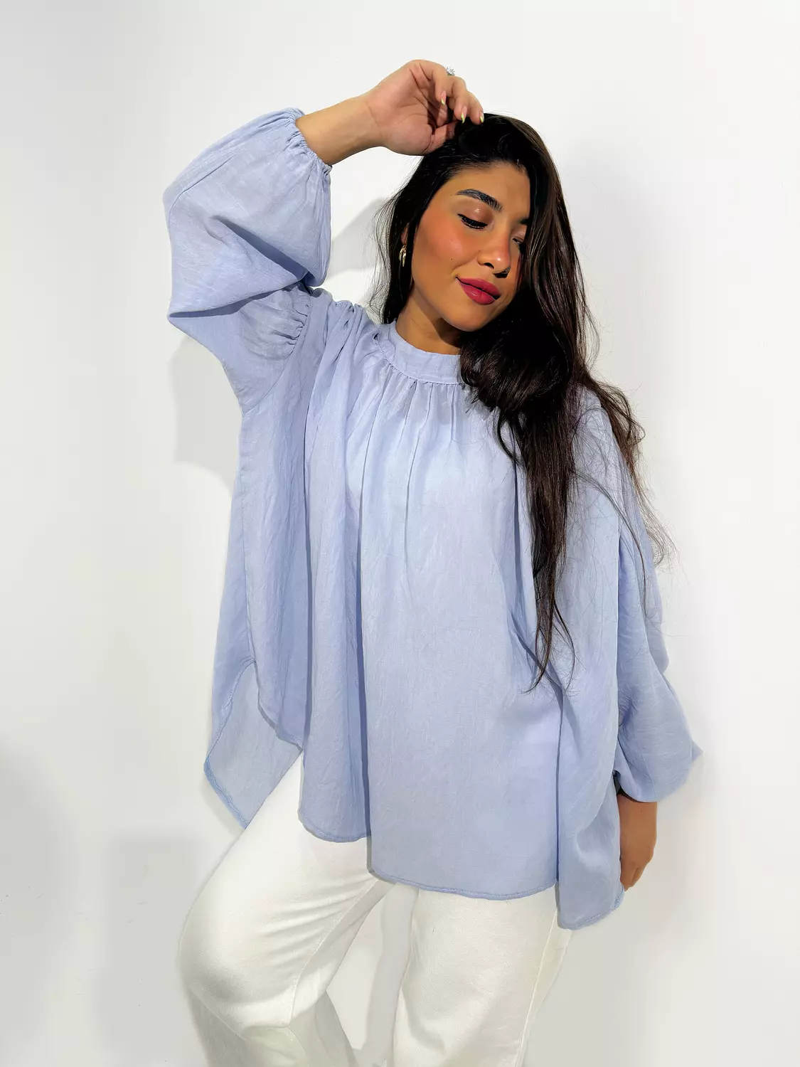 Puffy Sleeves Blouse 17