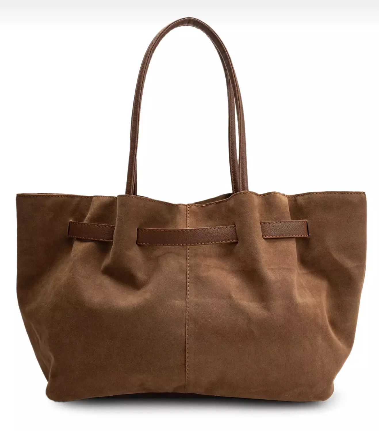 Sophia Suede Bag - camel 2