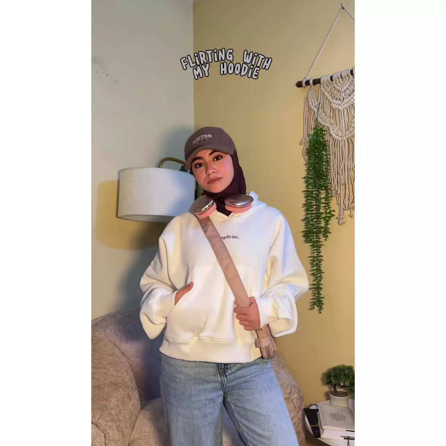 Cropped hoodie  1