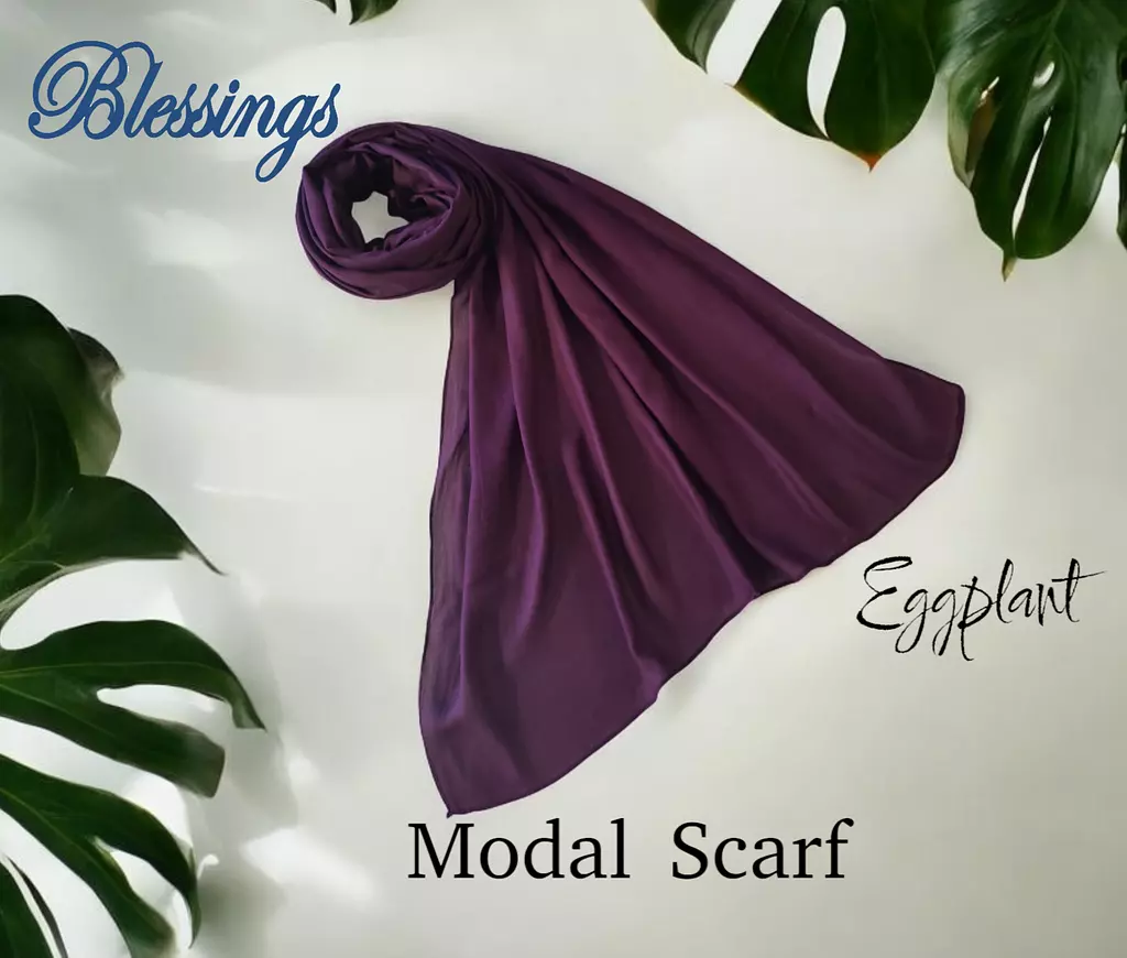 Scarf-Modal-Eggplant