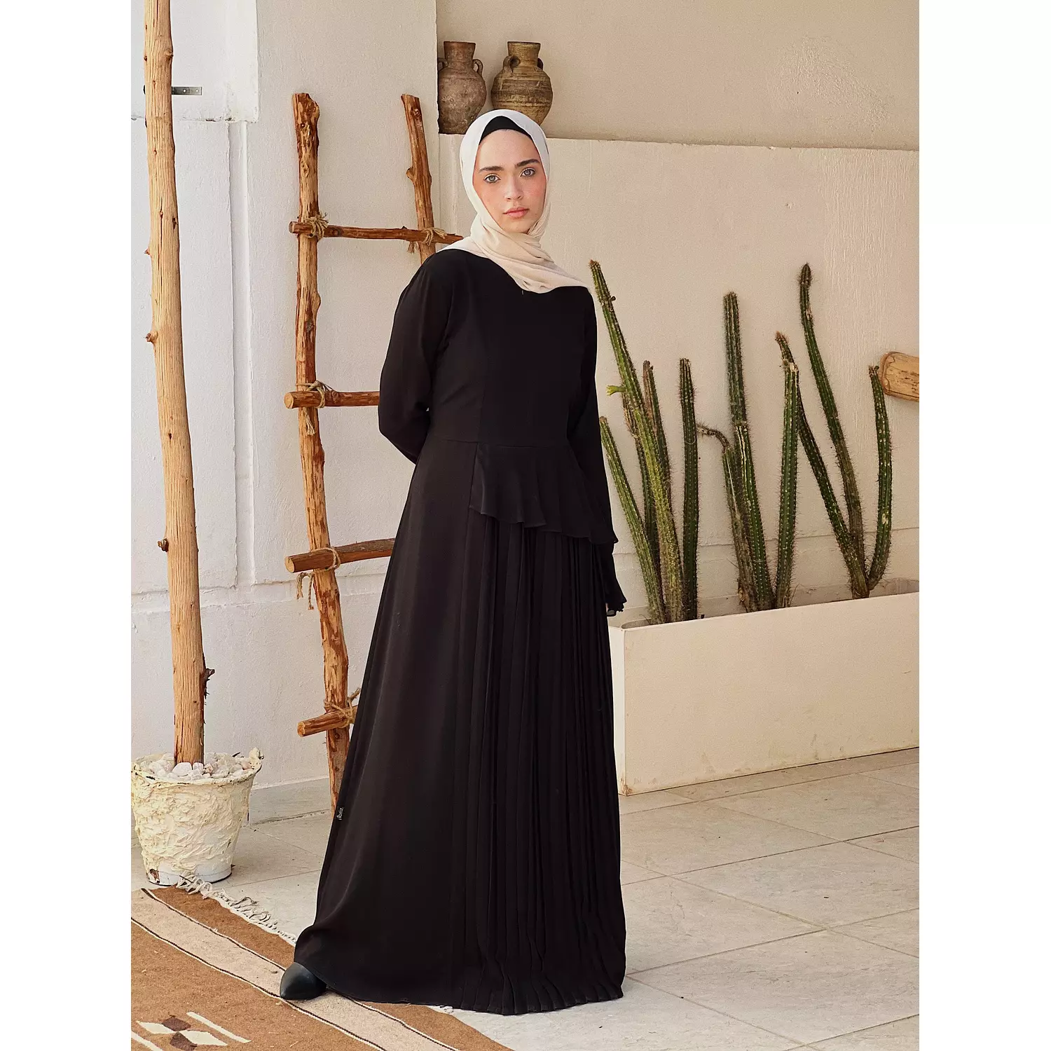 Fluffed Abaya 1