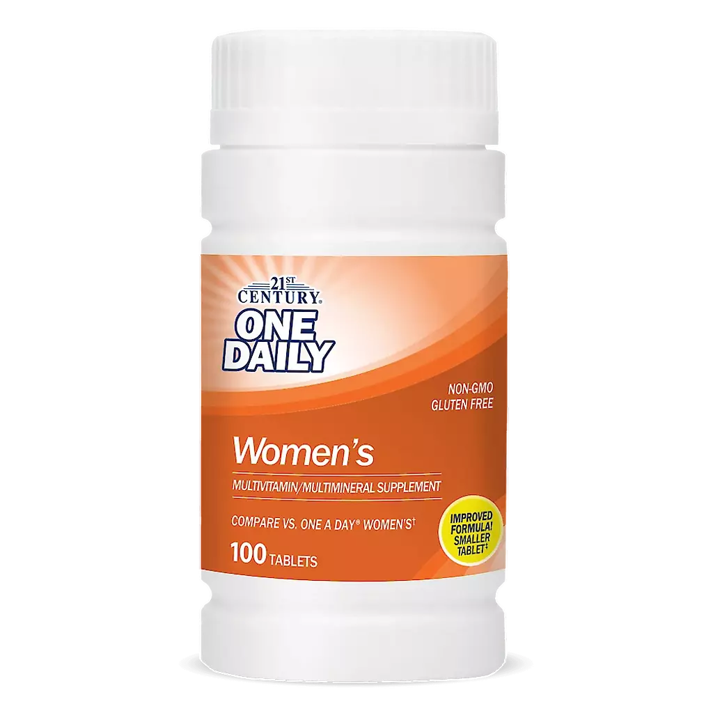 21st Century One Daily Women's multivitamin 100 tablets