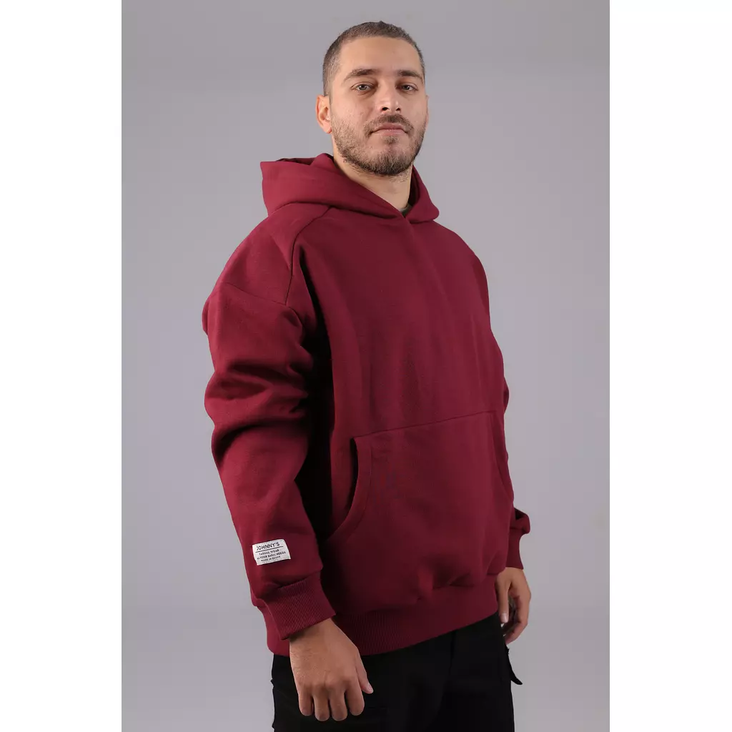 Wide Shoulder Hoodie