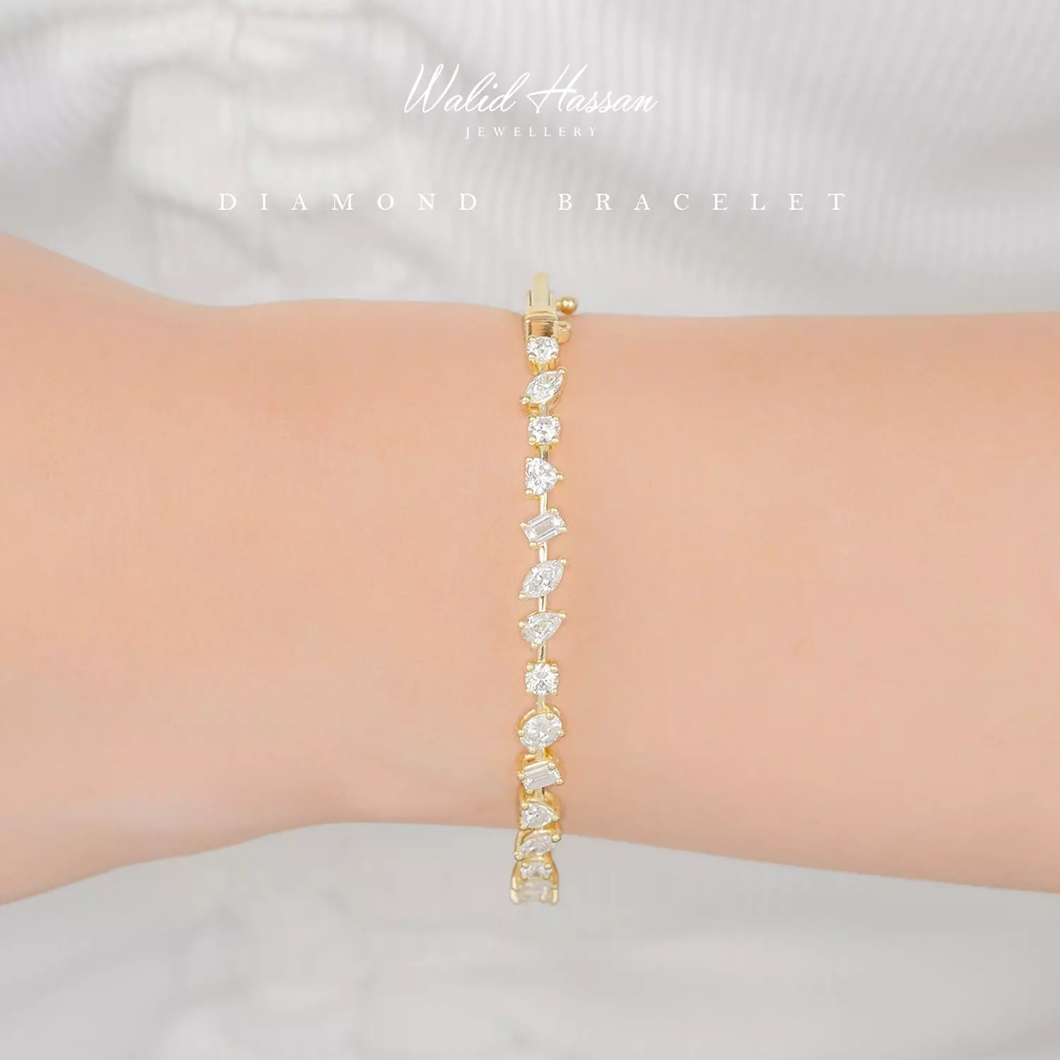 diamond bangle hover image