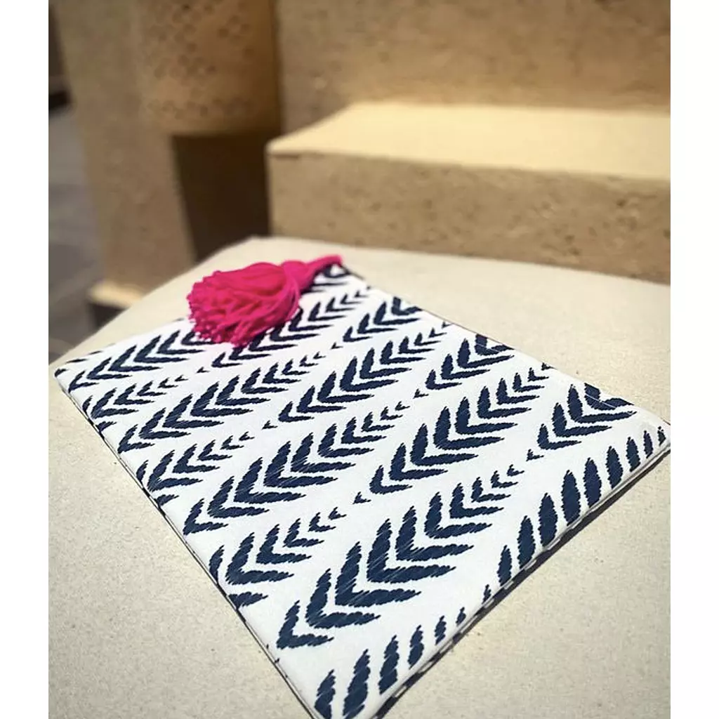 The Black Feathers Fabric Canvas Pouch (by order)