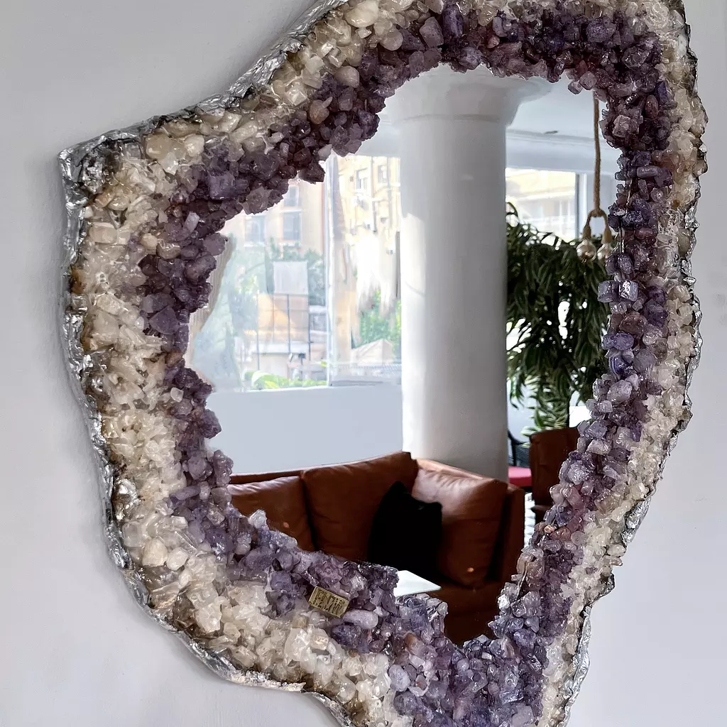 Amethyst Full Frame Mirror