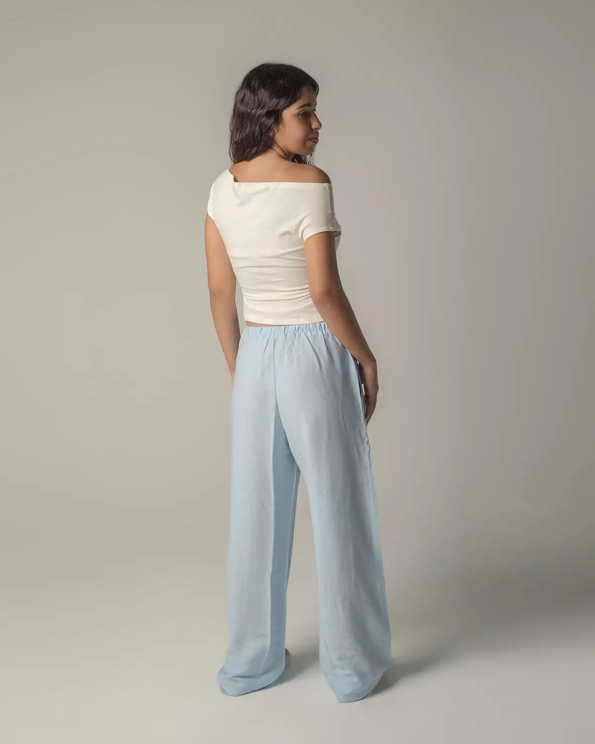 plain linen pants 1