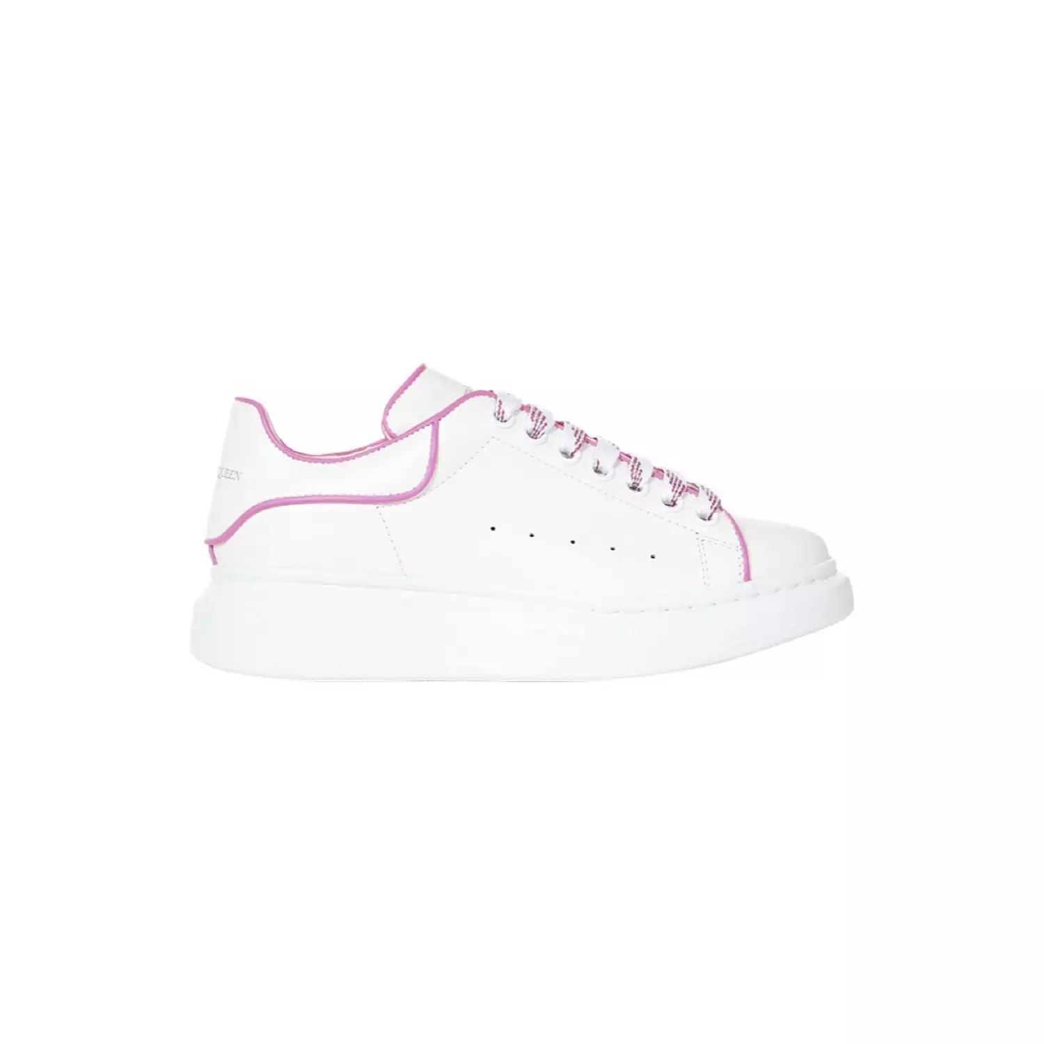 Alexander Mcqueen Oversized Sneakers 'White Fluo Pink' hover image